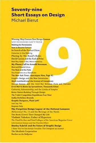 79 Short Essays on Design