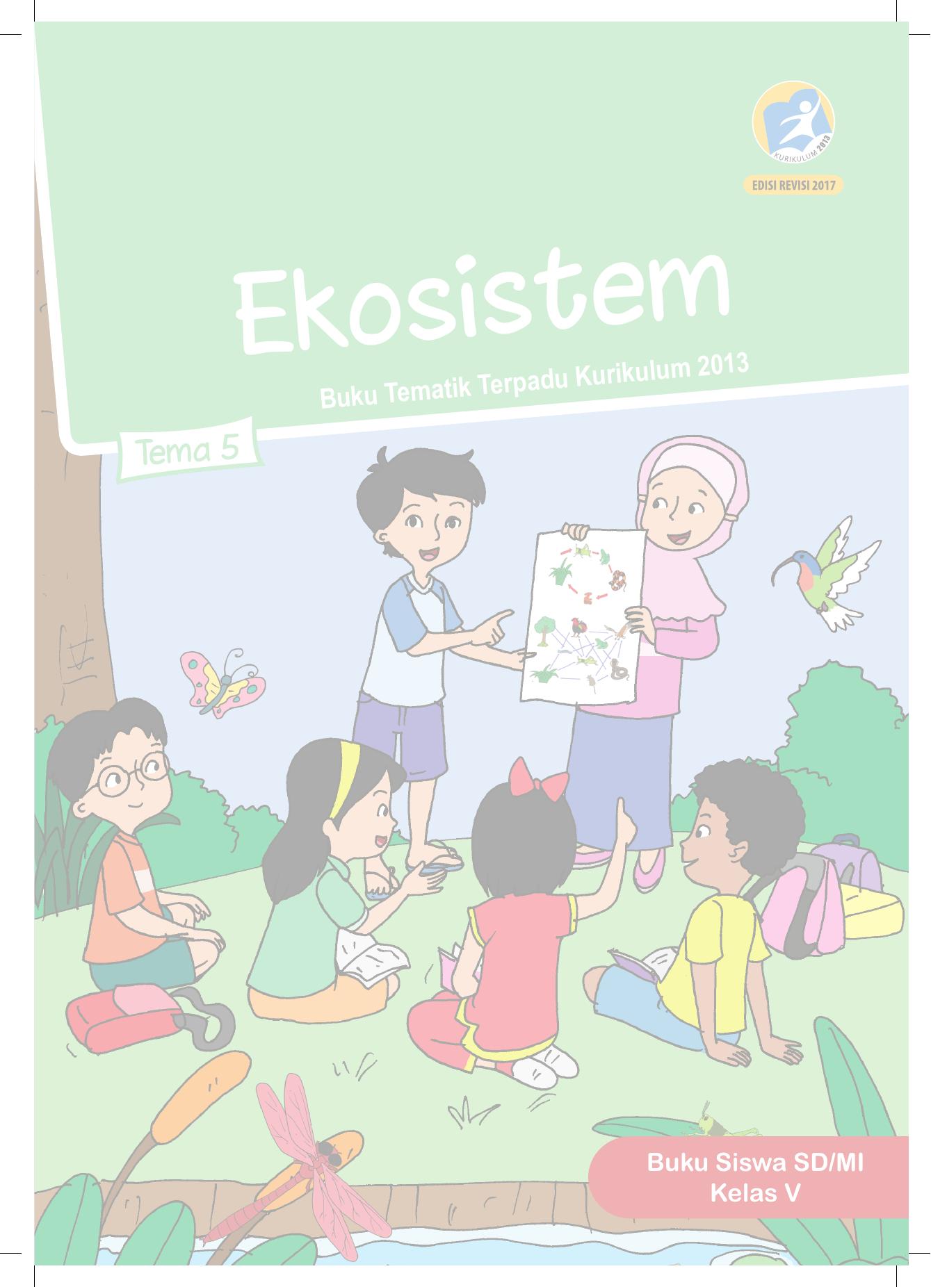 Buku Siswa- SD Kelas V Tema 5 Ekosistem R2017 [www.defantri.com]