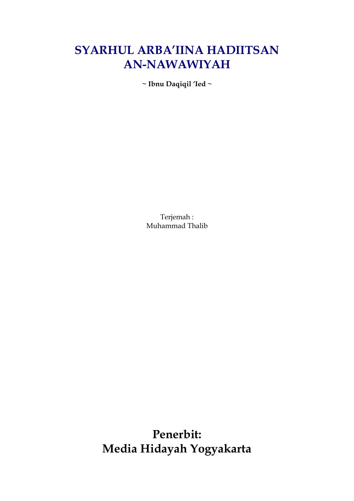 syarah-hadist-arbain