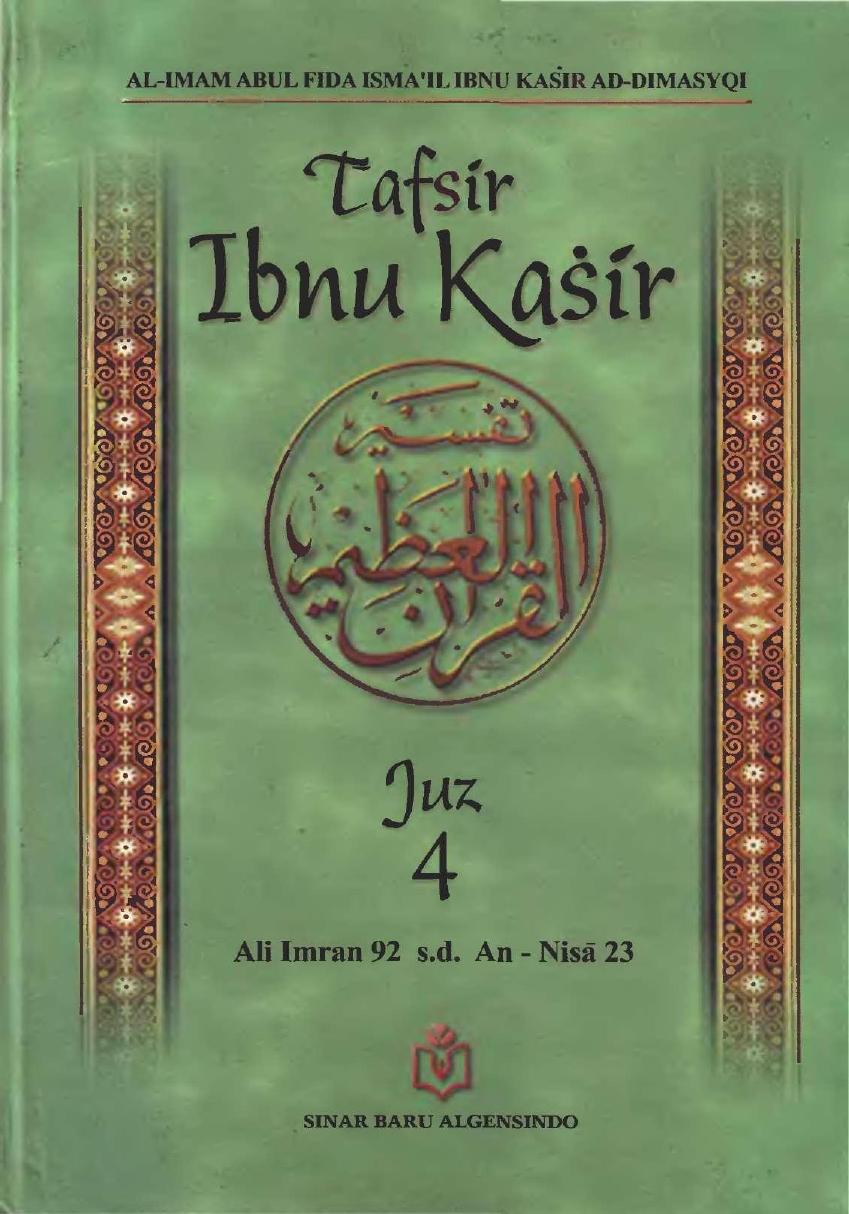 Tafsir Ibnu Katsir Juz 4