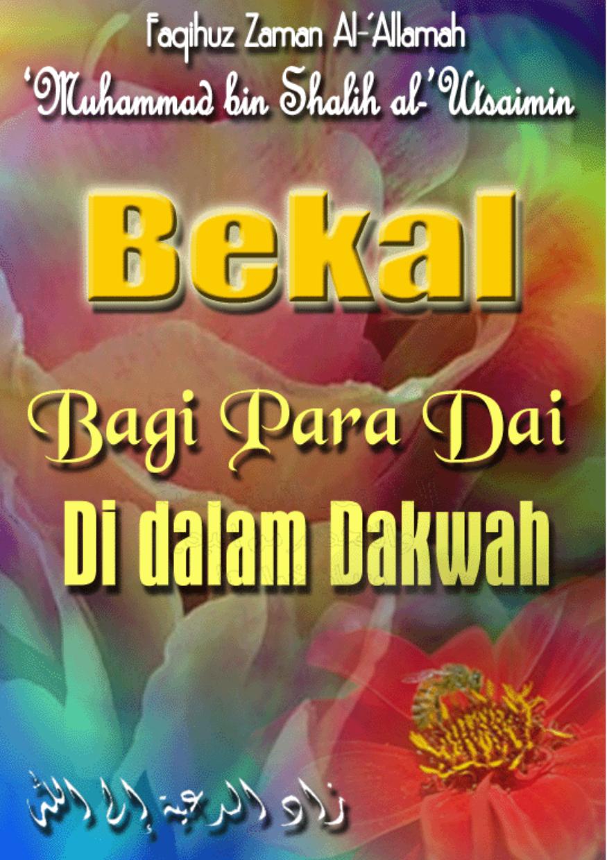 bekal-bekal da'i