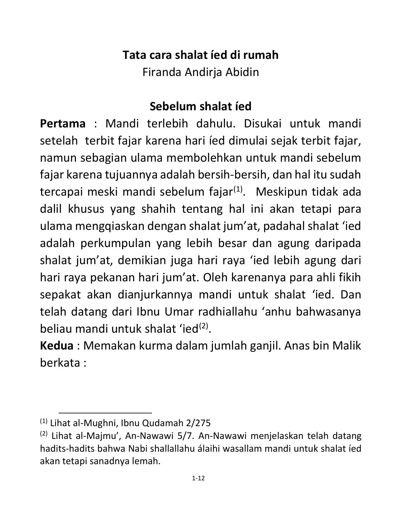 Microsoft Word - Tata cara shalat Ã�ed