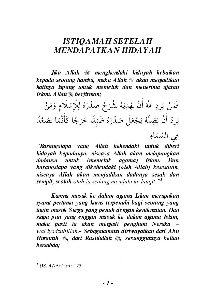 KITAB THAHARAH