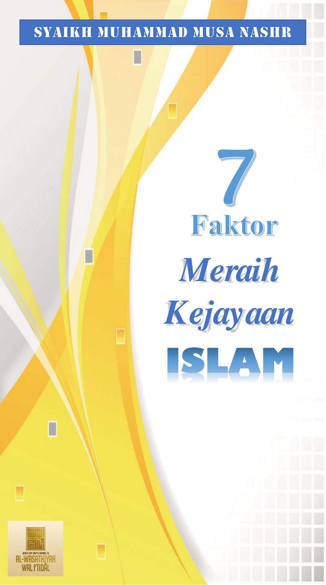 ebook 7 FAKTOR KEJAYAAN ISLAM