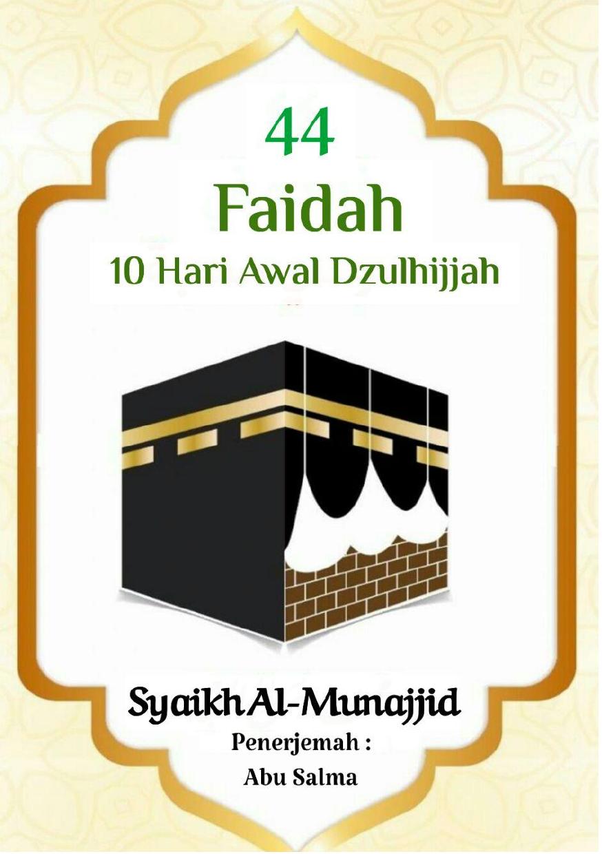 ebook 44 faidah dzulhijjah in-ar