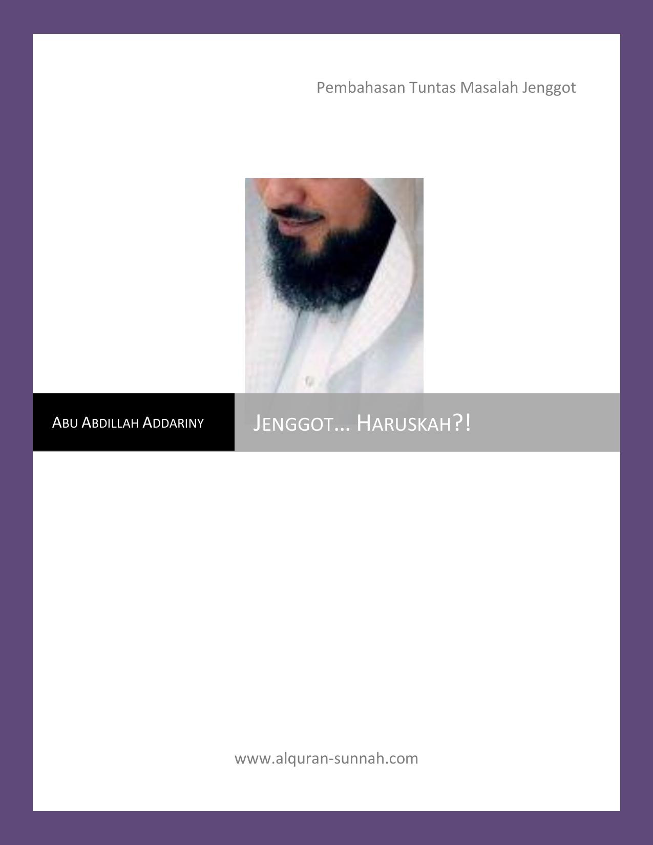 Jenggot… Haruskah?!