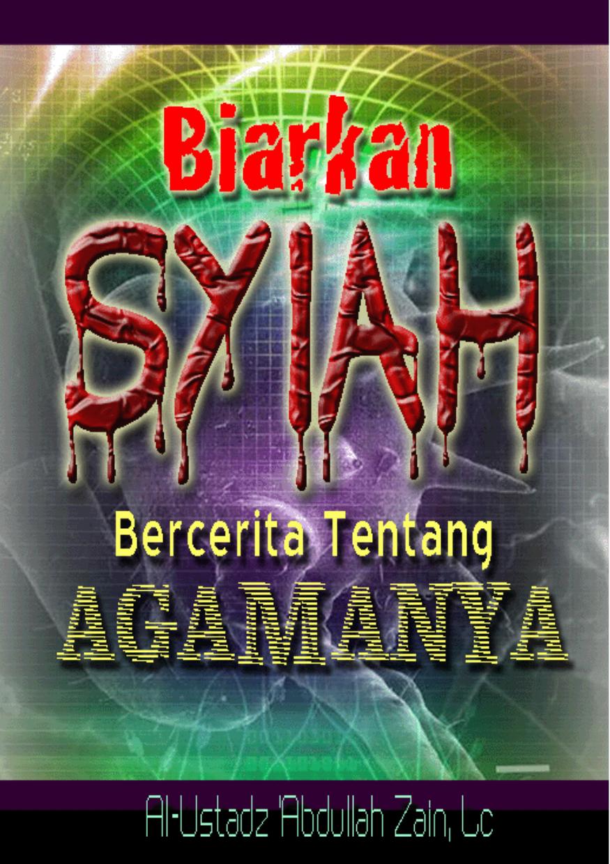 Biarkan Syiah bercerita ttg agamanya