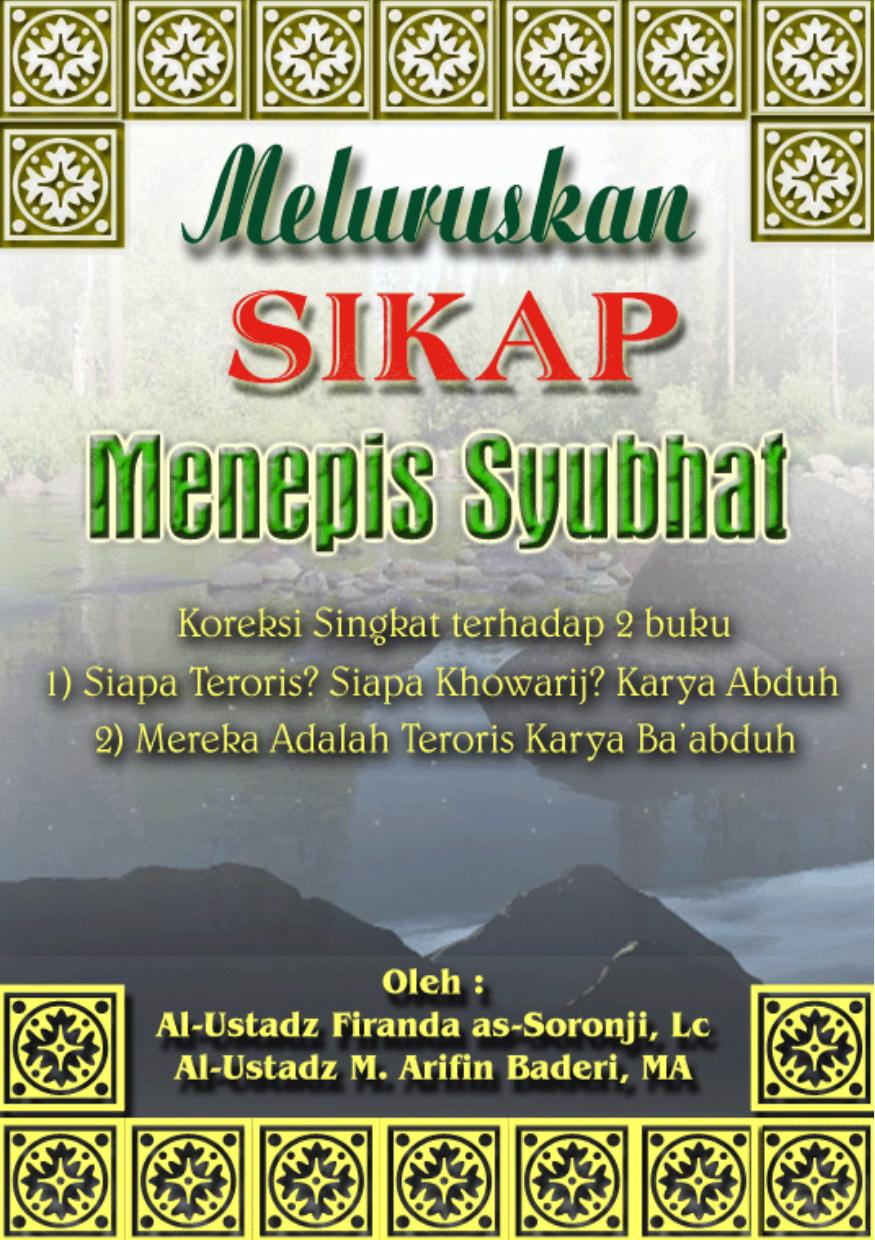 ebook meluruskan sikap