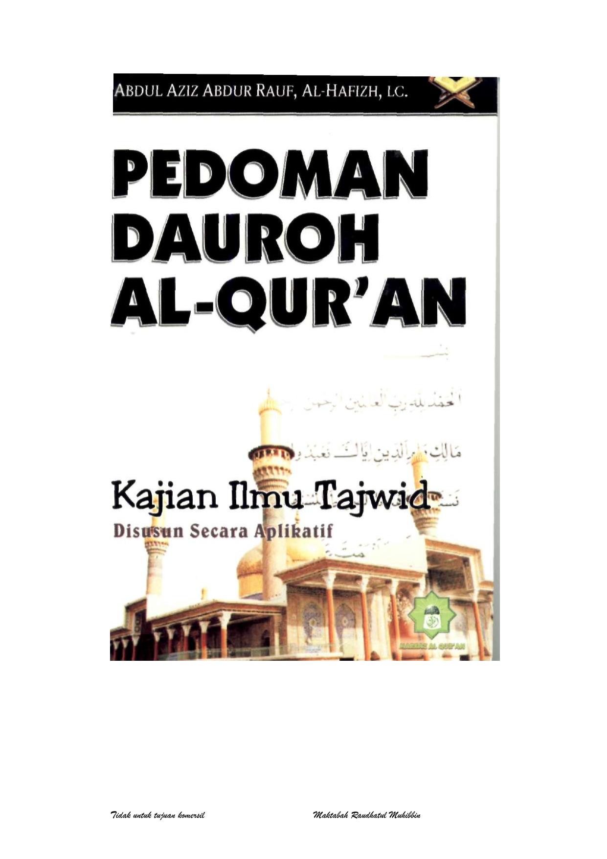 Pedoman-Daurah-AlQuranBelajar-Tajwid