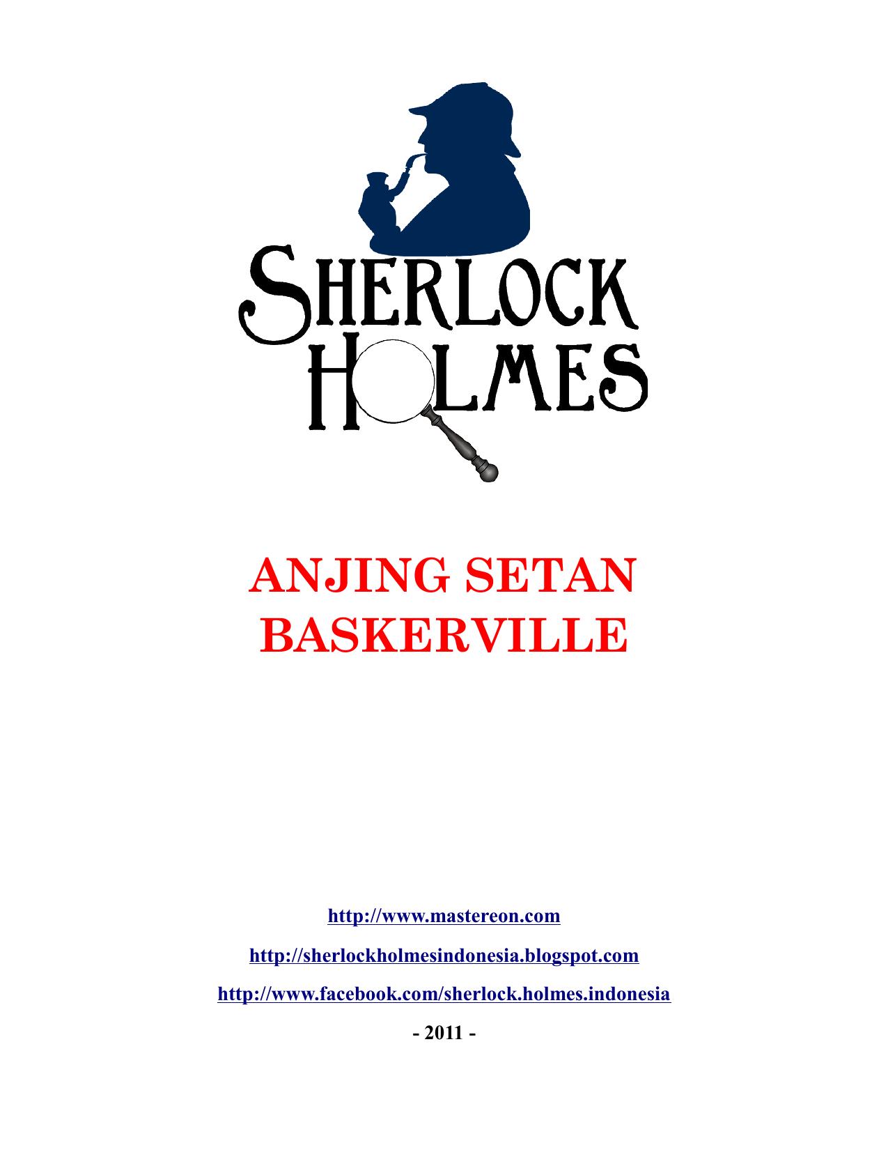 Salinan 2123 Sherlock Holmes Anjing Setan Baskerville (Sir Arthur Conan Doyle)