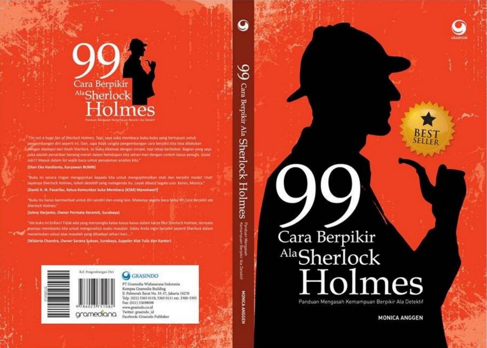 Salinan 2117 99 Cara Berpikir ala Sherlock Holmes Panduan Mengasah Kemampuan Berpikir ala Detektif (Monica Anggen)