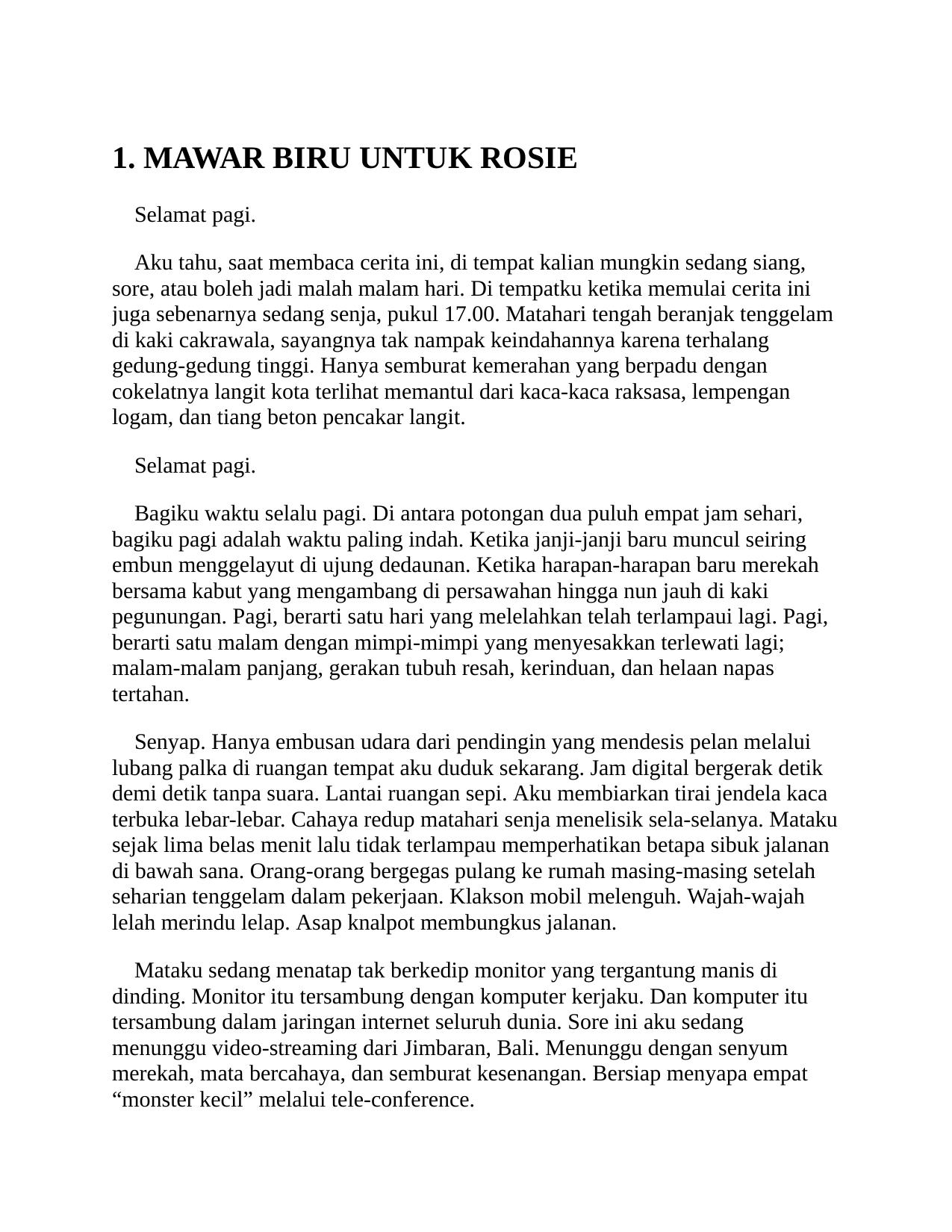 Salinan Sunset Bersama Rosie