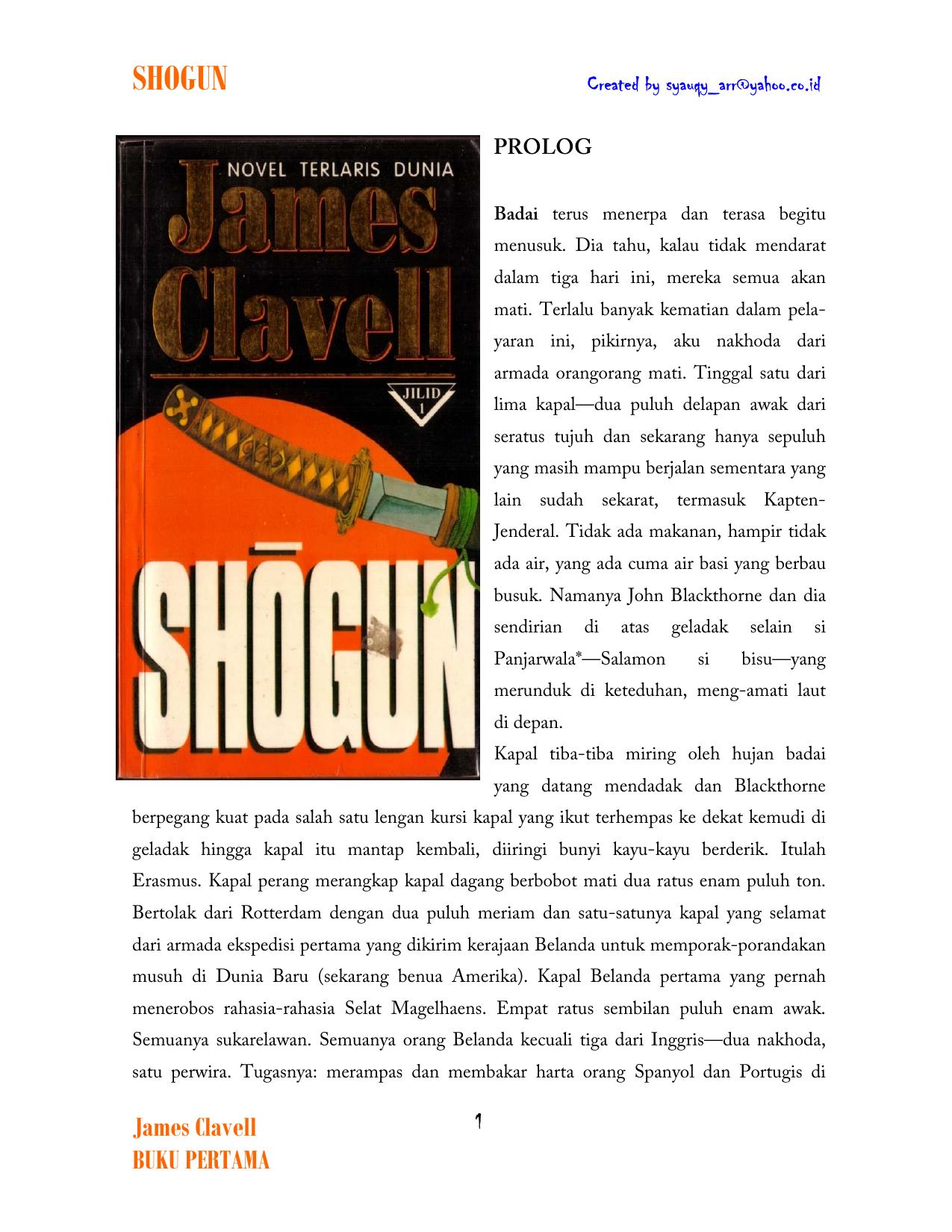 Microsoft Word - SHOGUN_James_Clavell_ syauqy_arr_Buku 1_ LENGKAP.rtf