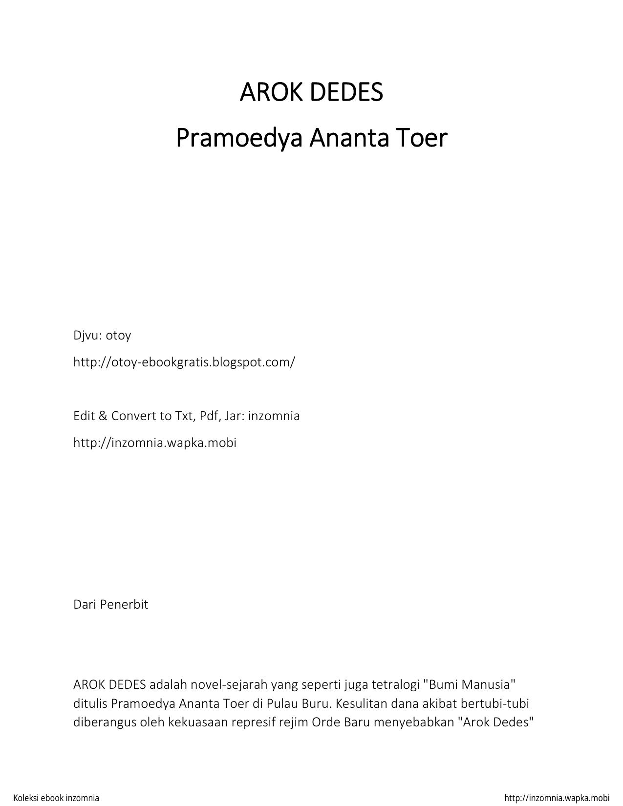 Salinan Pramoedya Ananta Toer