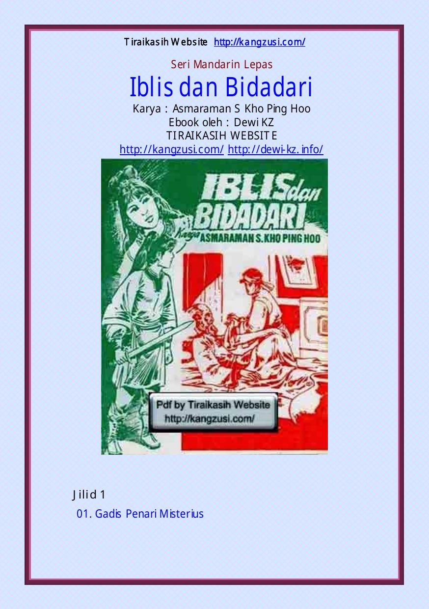 Salinan blis dan Bidadari