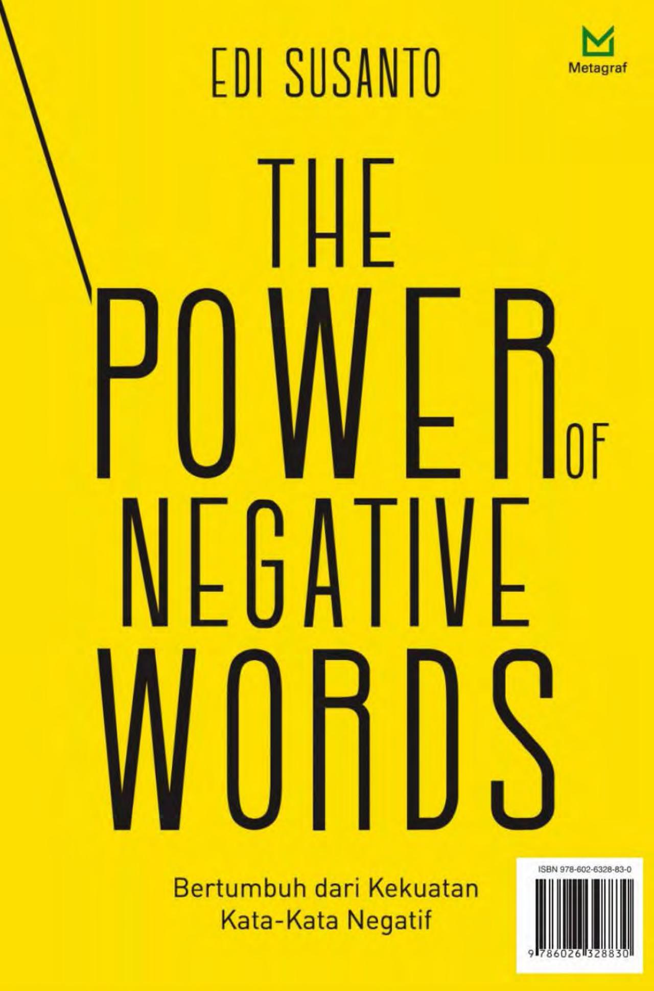 Salinan The Power of Negative Words