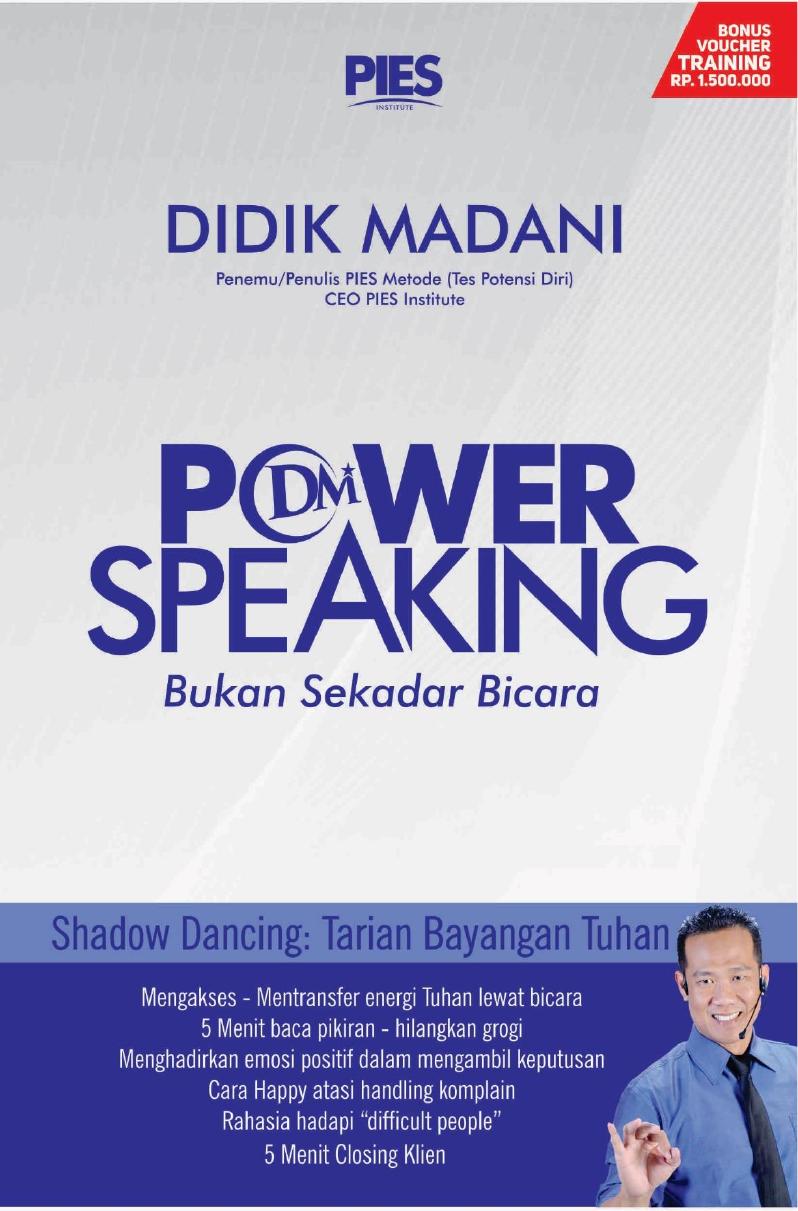 Salinan Power Speaking Bukan Sekadar Bicara