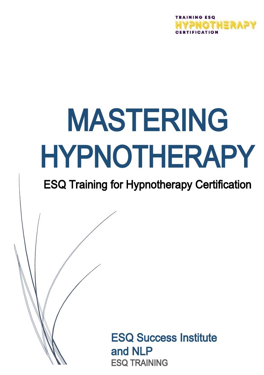 MASTERING HYPNOTHERAPY