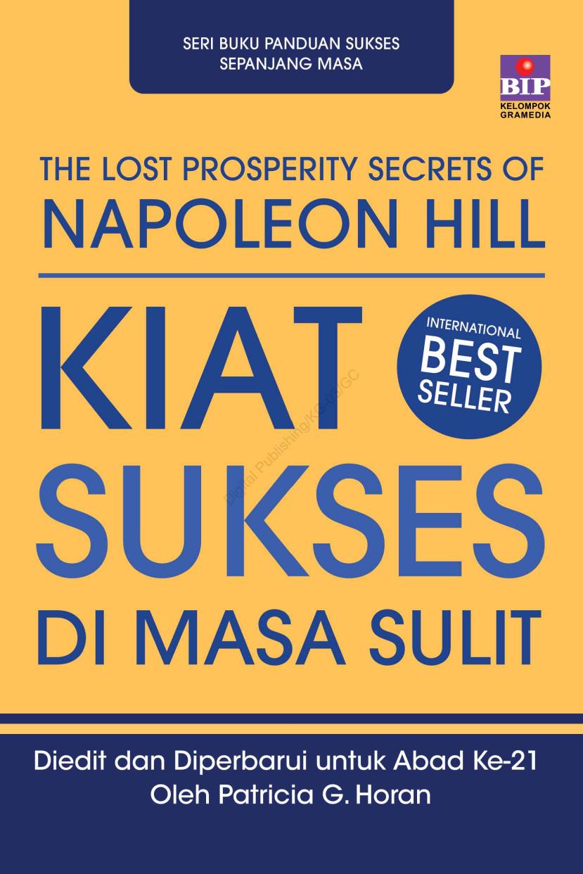 The Lost Prosperity Secret Of Napoleon Hill