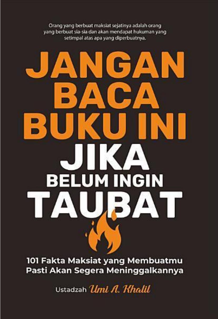 Salinan Jangan Baca Buku Ini Jika Belum Ingin Taubat
