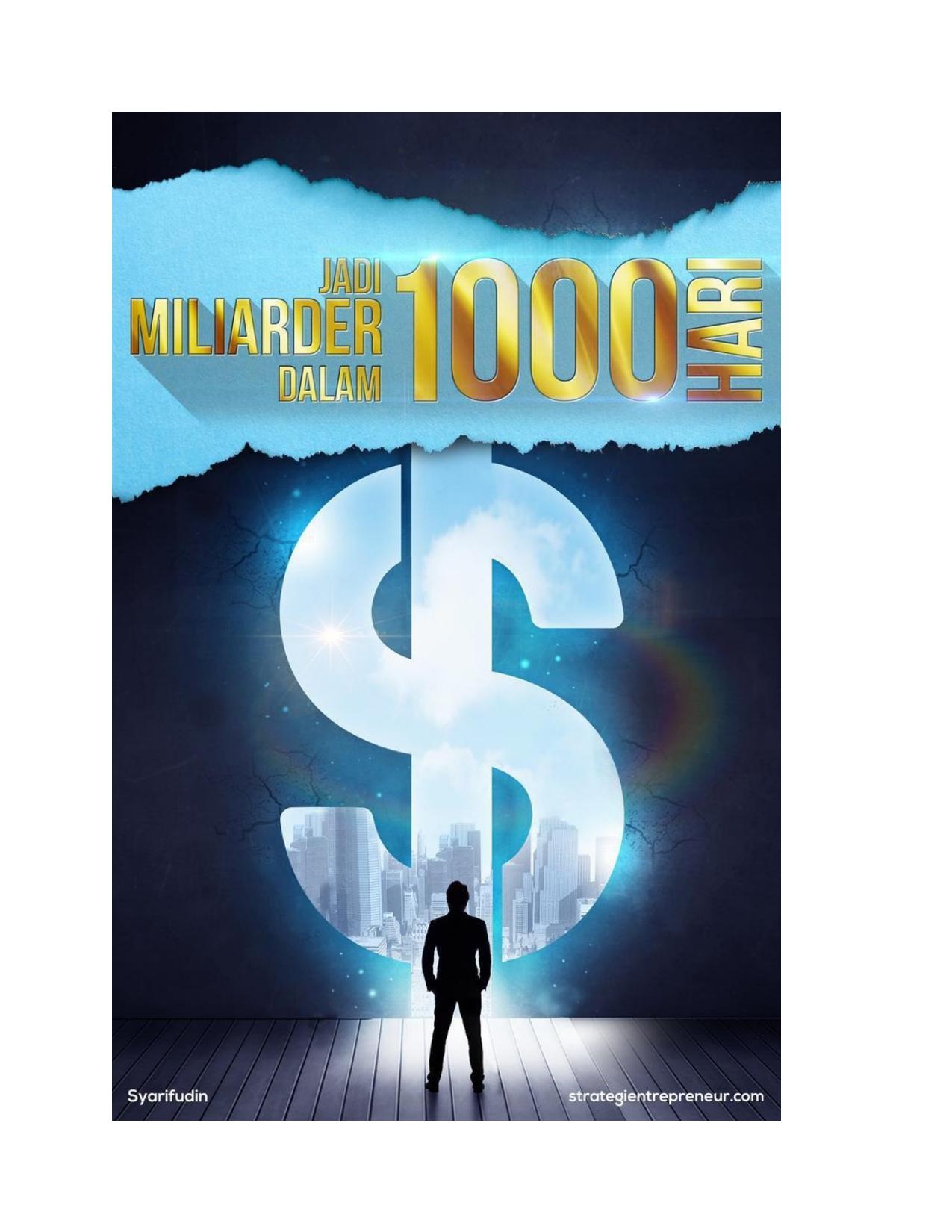 Jadi Miliarder dalam 1000 Hari