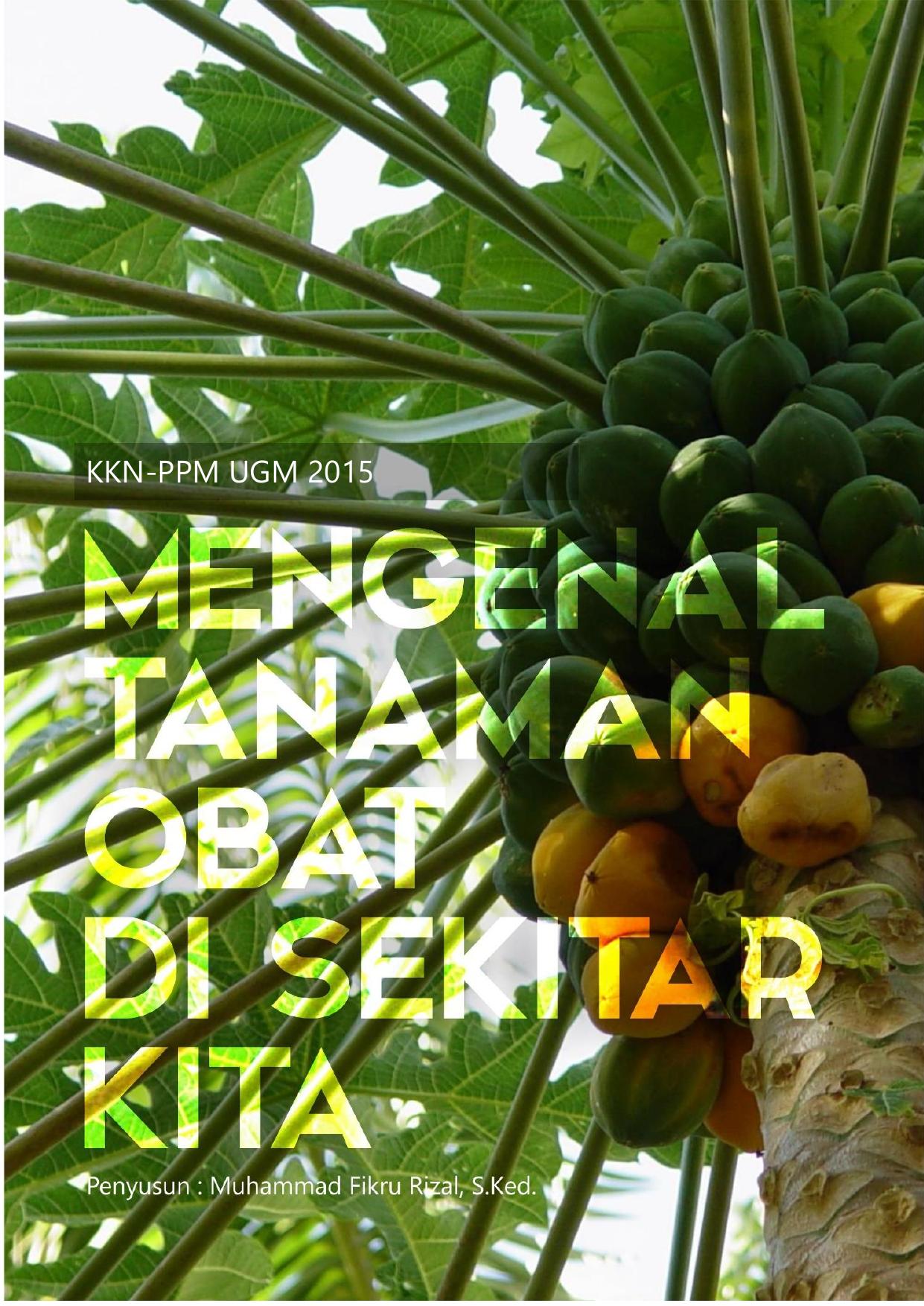 Salinan 831 Mengenal Tanaman Obat di Sekitar