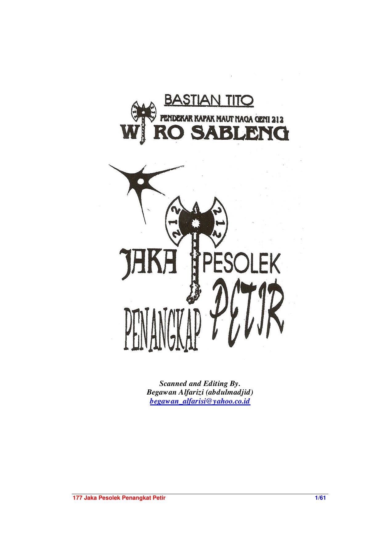 Microsoft Word - 177 JAKA PESOLEK PENANGKAP PETIR