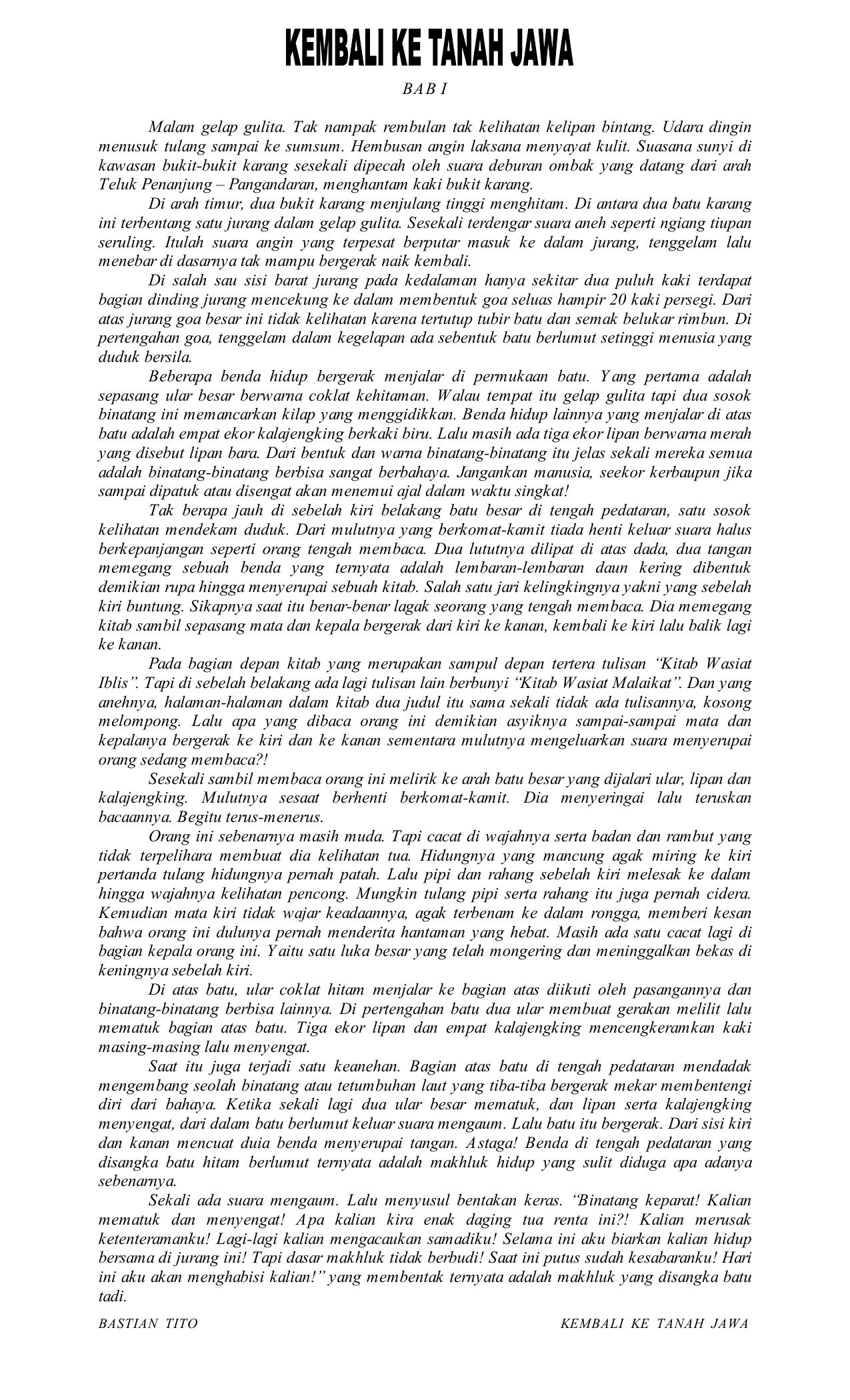Microsoft Word - 1-Kembali Ke Tanah Jawa.doc