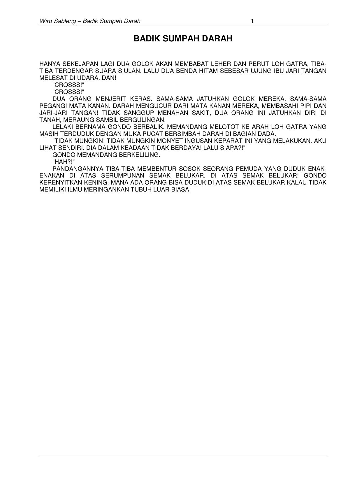 Microsoft Word - 126_Badik_Sumpah_Darah.doc