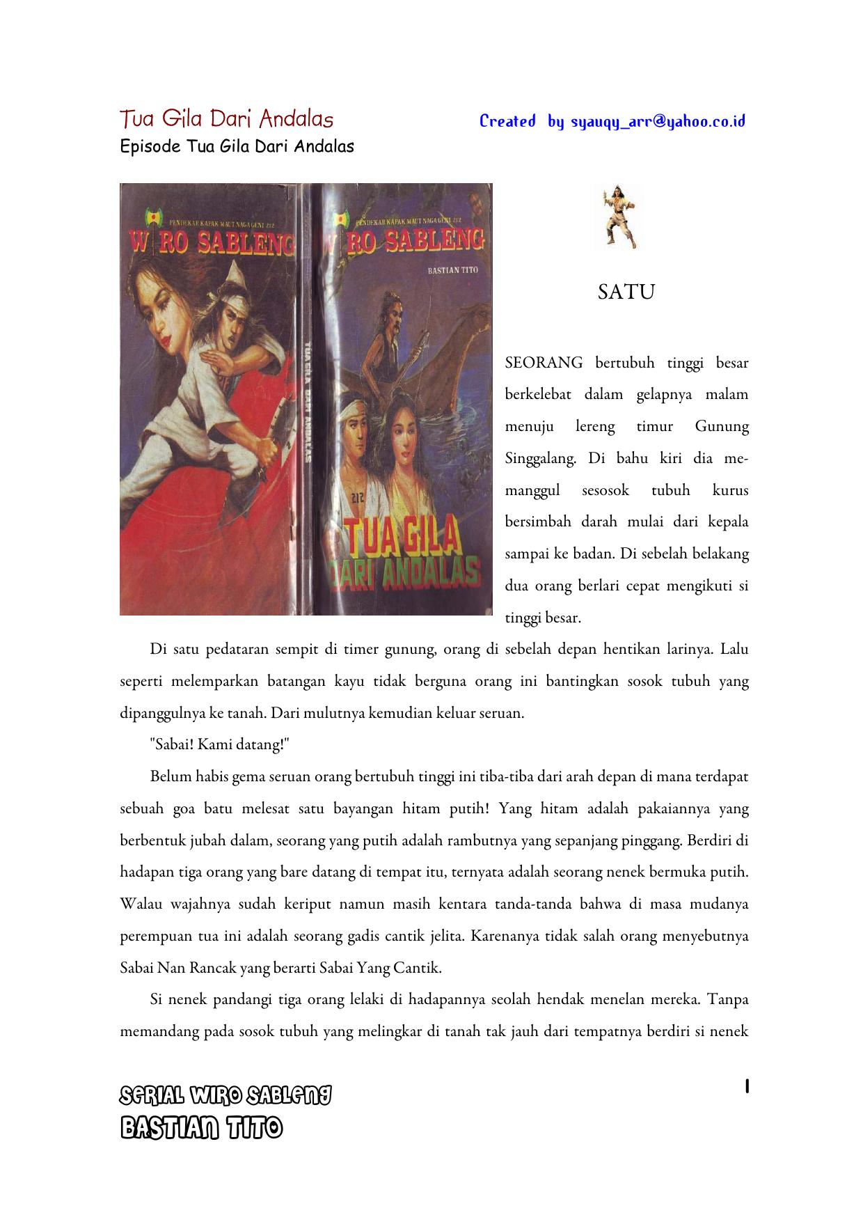 Microsoft Word - Tua Gila Dari Andalas.rtf