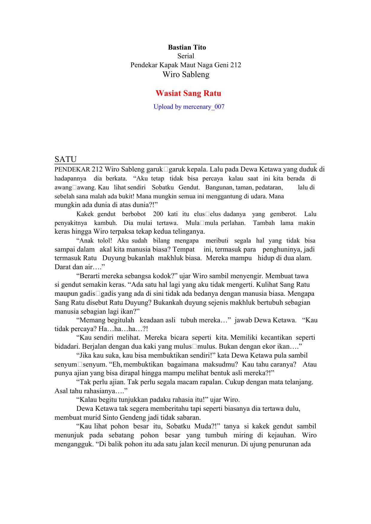 Salinan 085. Wasiat Sang Ratu