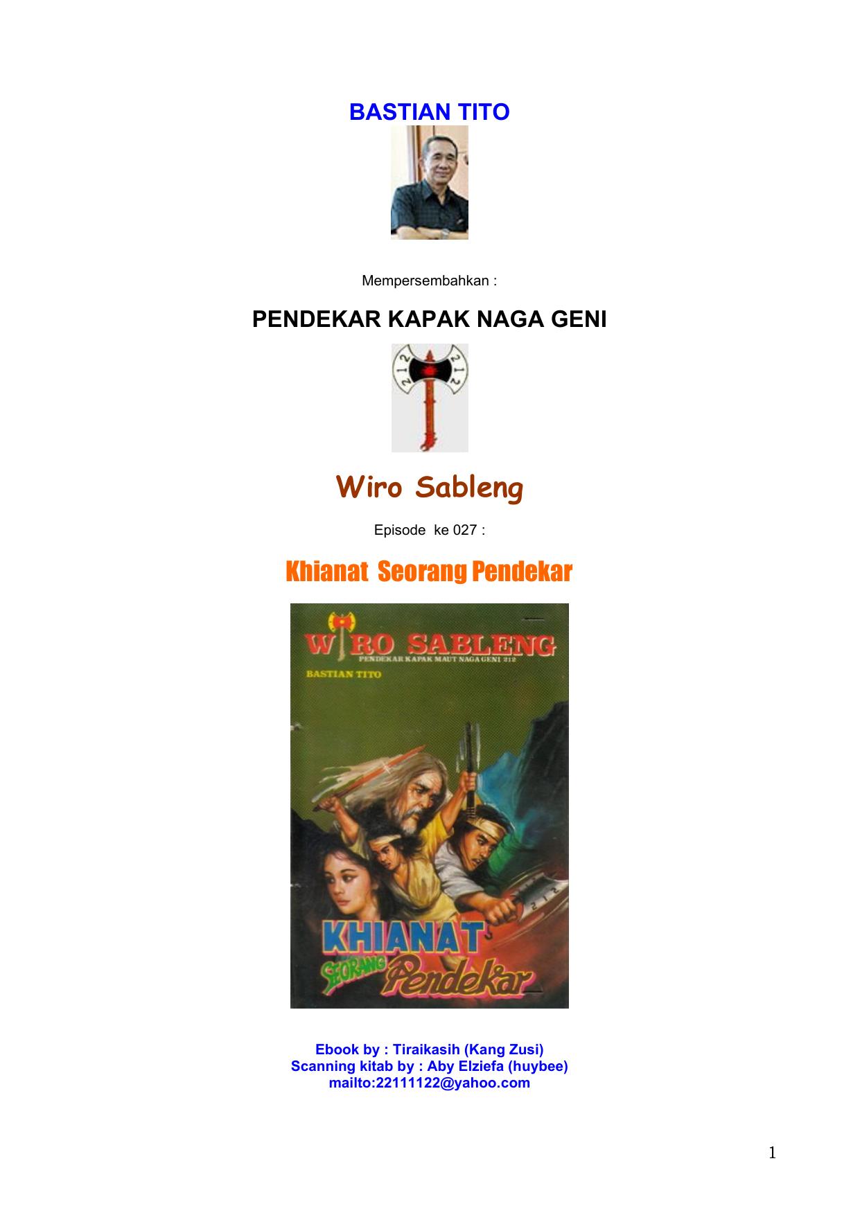 Salinan 027. Khianat Seorang Pendekar