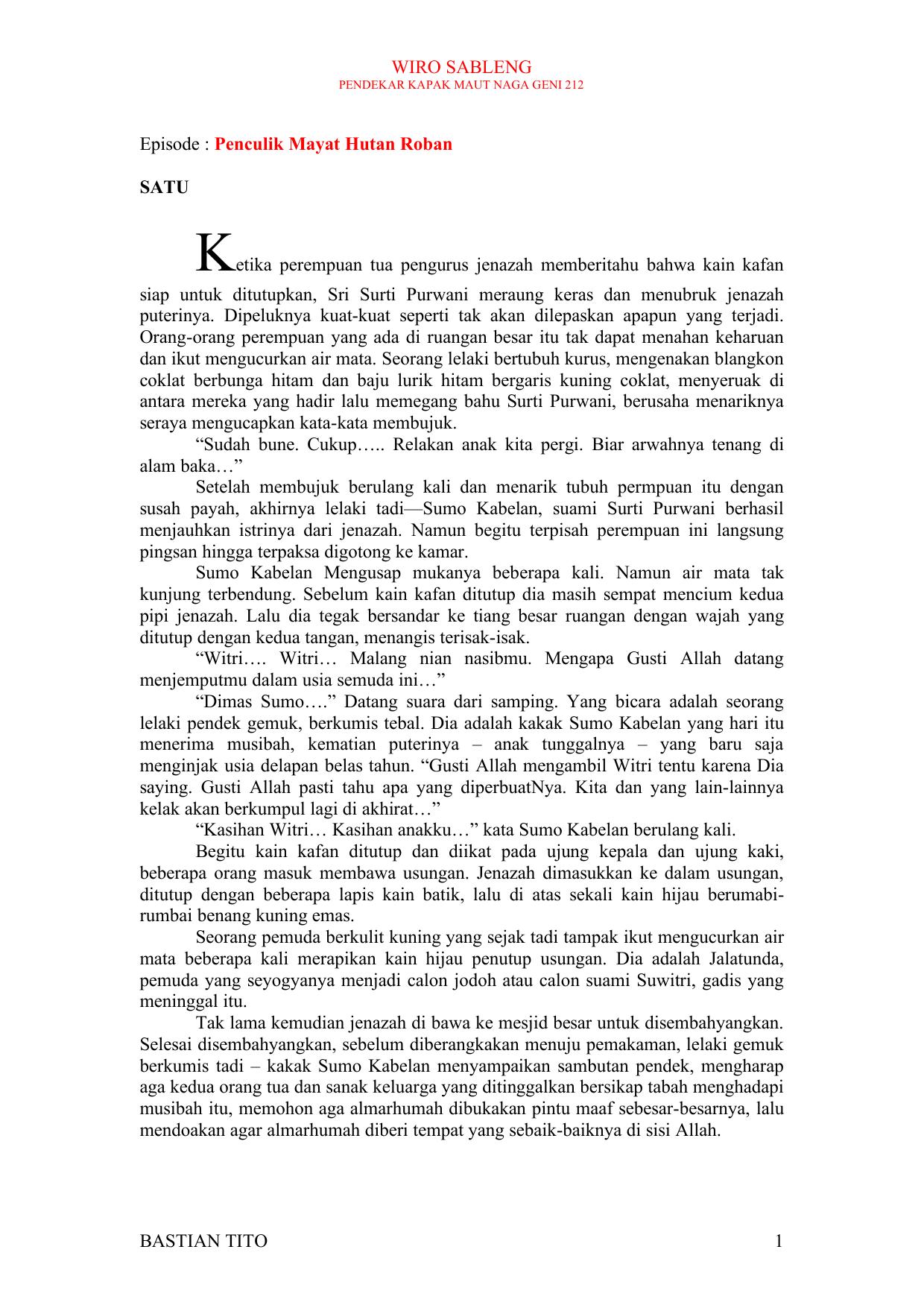 Microsoft Word - 24_Penculik Mayat Hutan Roban.doc