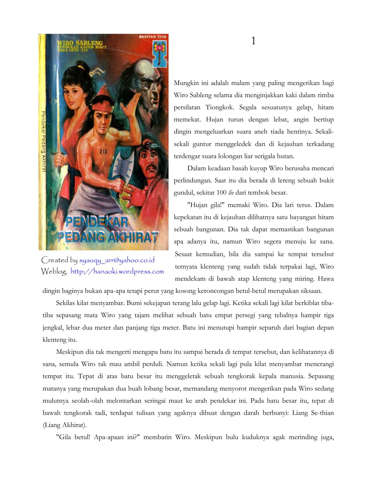 Microsoft Word - 018. Pendekar Pedang Akhirat.doc