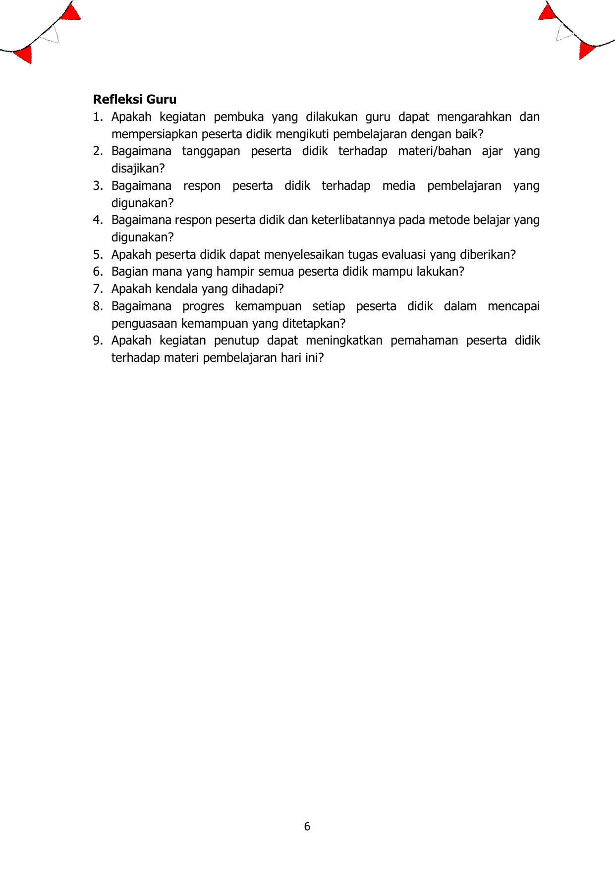 1. Instrumen Refleksi Guru Lomba