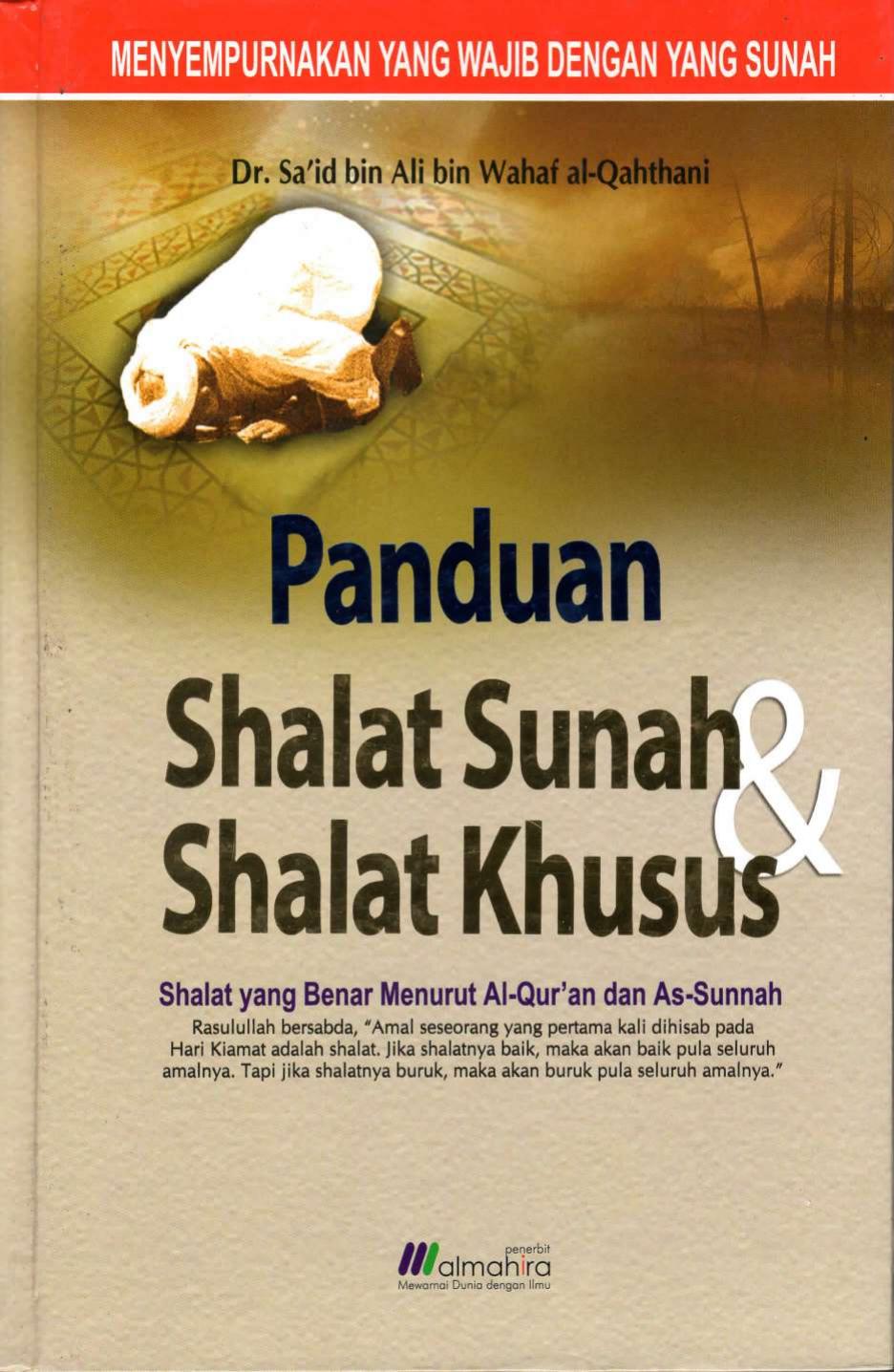 Salinan 277 panduan shalat sunnah dan shalat khusus