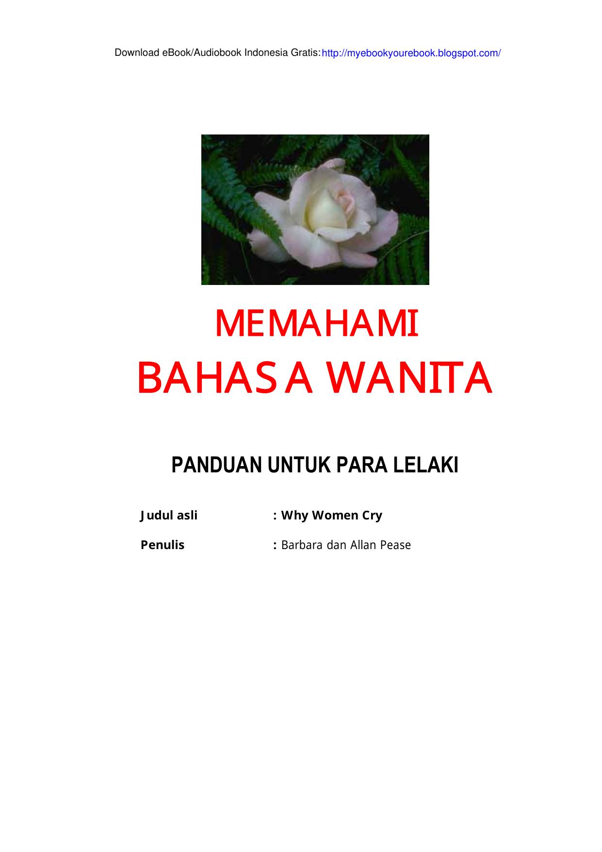 Rahasia Bahasa Wanita