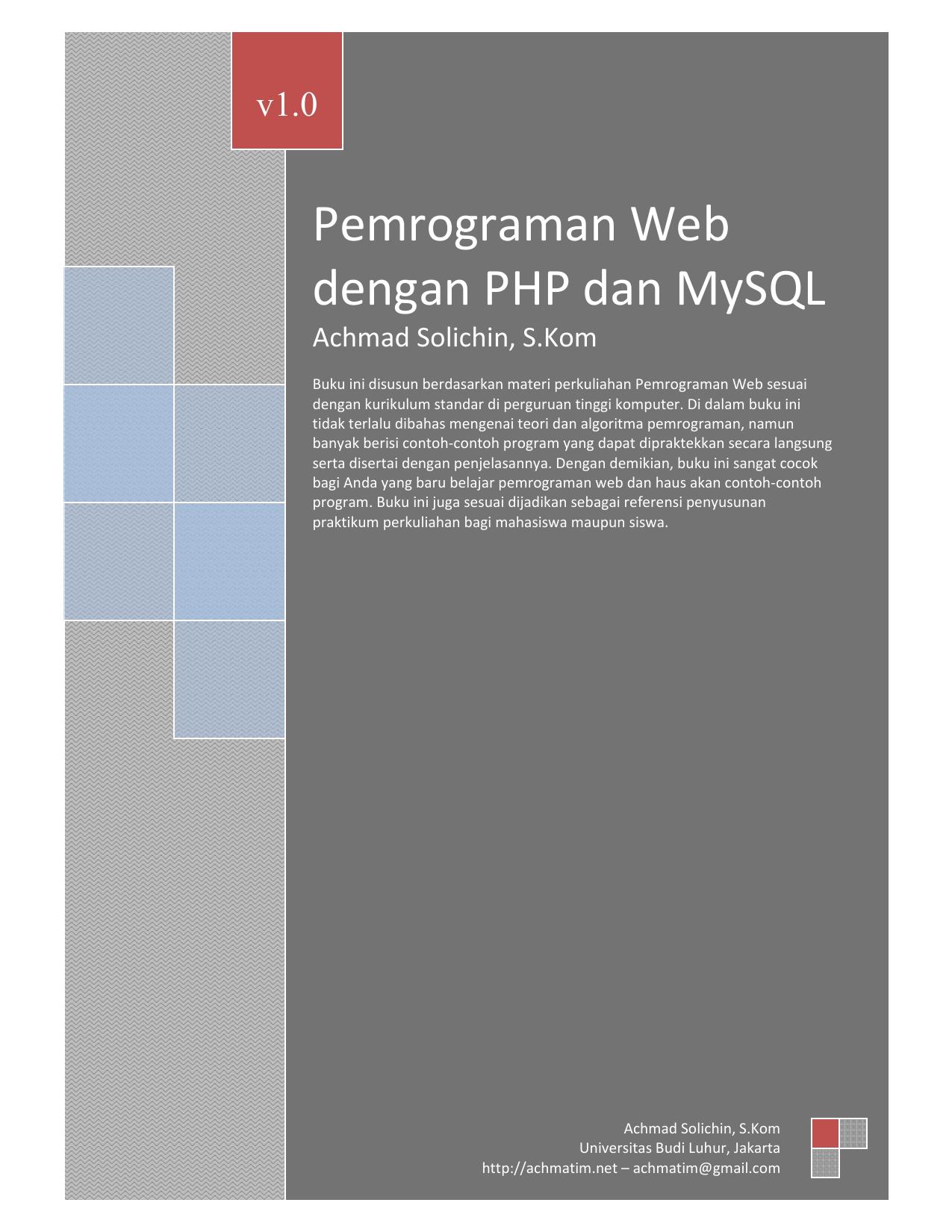 Microsoft Word - PHP MySQL.docx