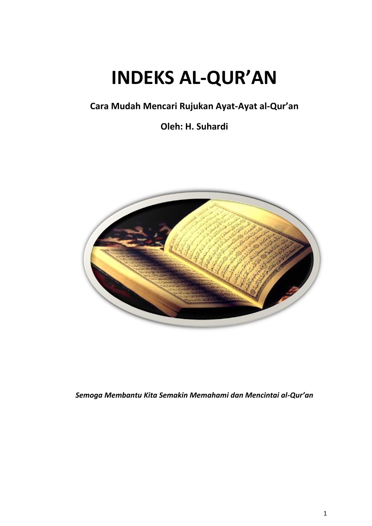 Salinan Indeks Al Qur an Lengkap