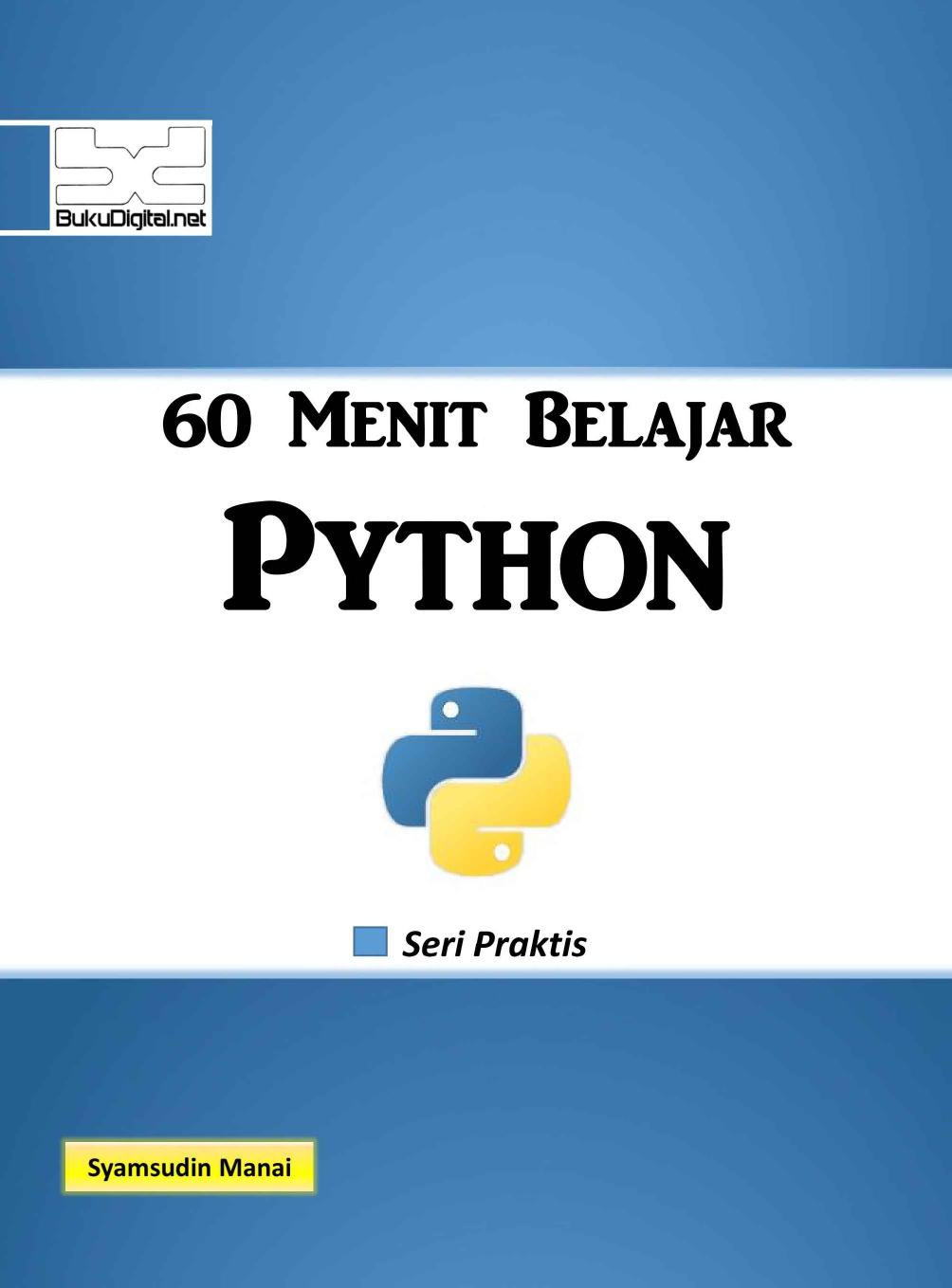 60 Menit Belajar Python