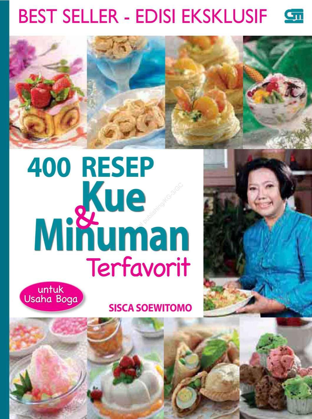 400 RESEP Kue Minuman & Terfavorit untuk Usaha Boga