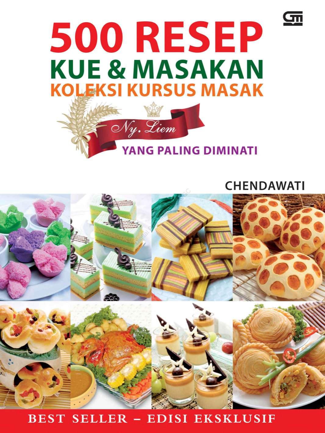 500 Resep Kue & Masakan Koleksi Kursus Masak