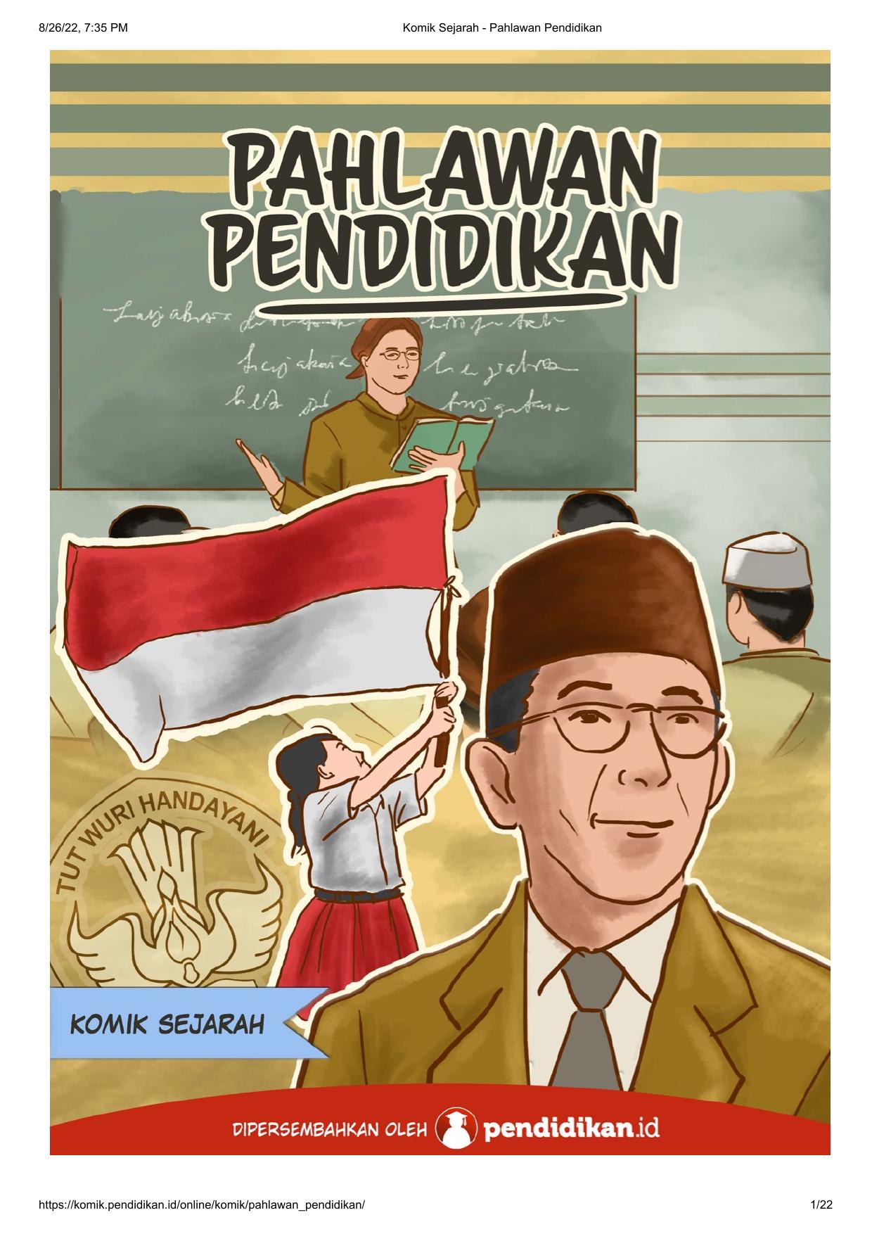 Salinan Komik Sejarah Pahlawan Pendidikan