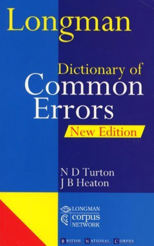 Salinan longman dictionary of common errors