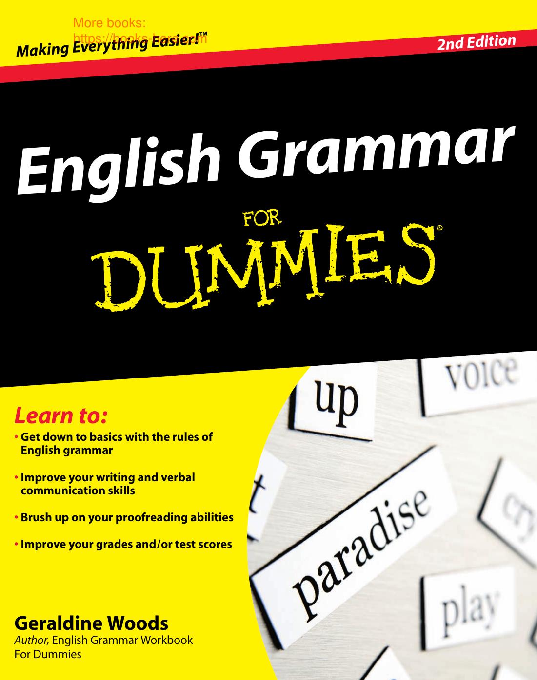 English Grammar For Dummies, Second Edition