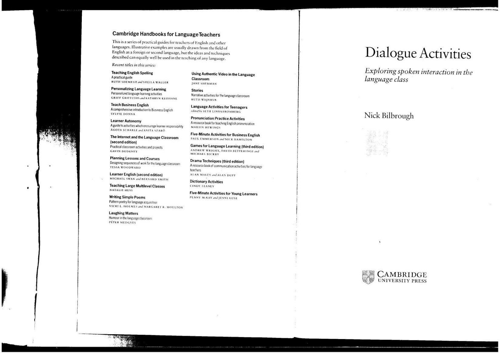 Salinan Dialogue Activities