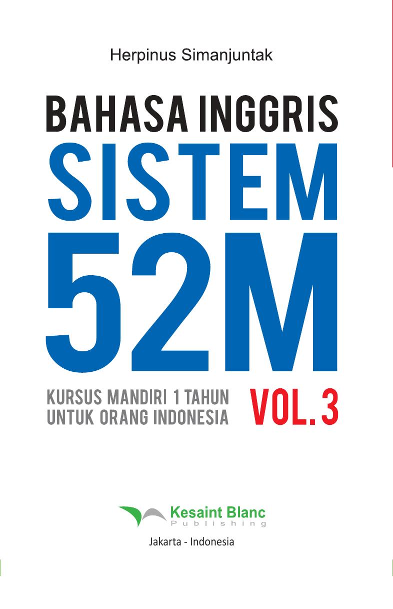 Bahasa Inggris Sistem 52M Volume 3