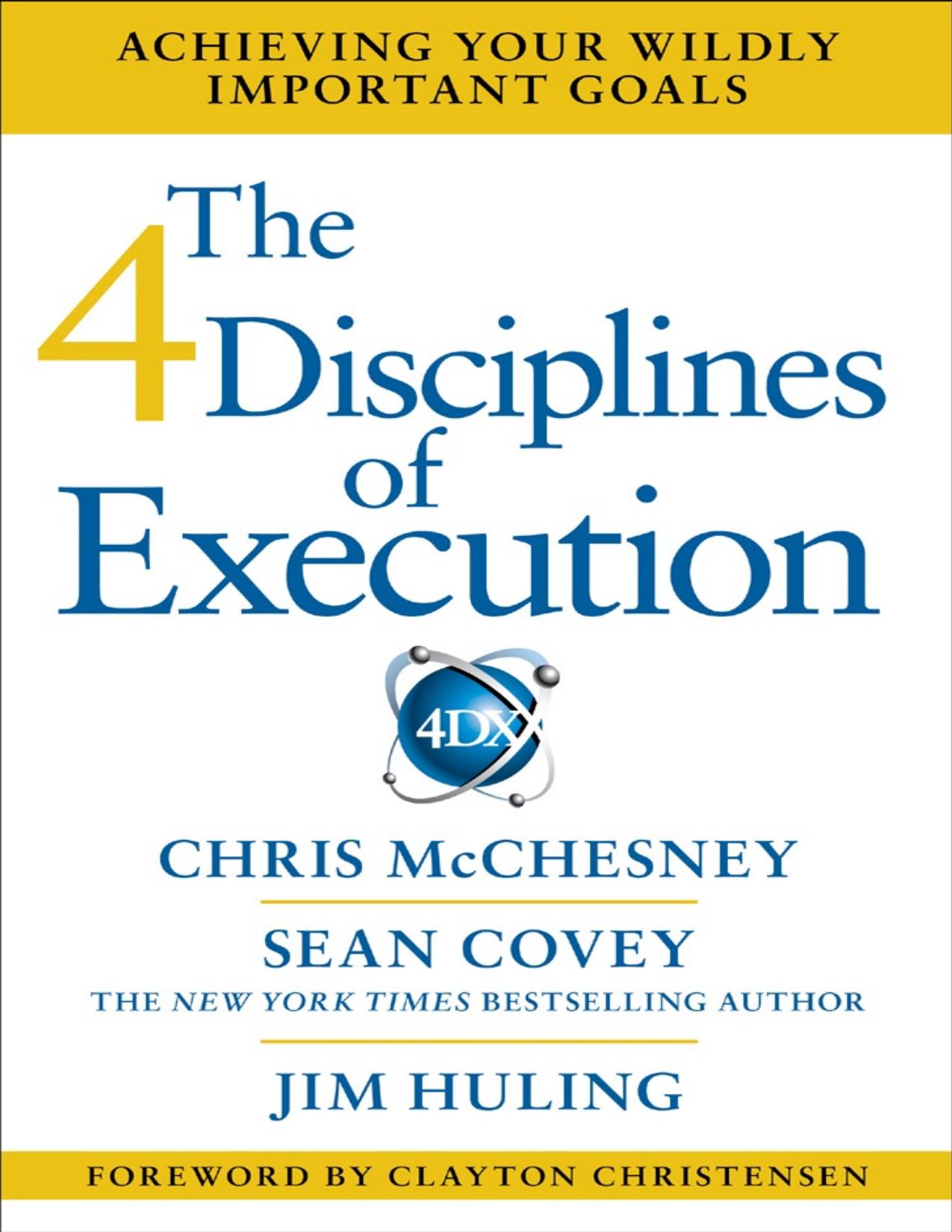 The 4 Disciplines of Execution