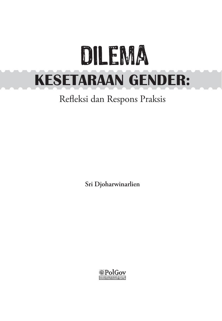 Salinan dilema-kesetaraan-gender-sri-djoharwinarlien