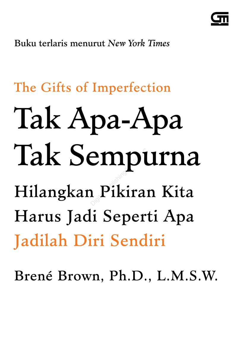 Tak Apa-apa Tak Sempurna (The Gifts of Imperfection)